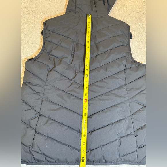 Lauren Ralph Lauren Hooded Stretch Puffer Vest Womens Sz L Black MSRP $150 - Picture 10 of 12